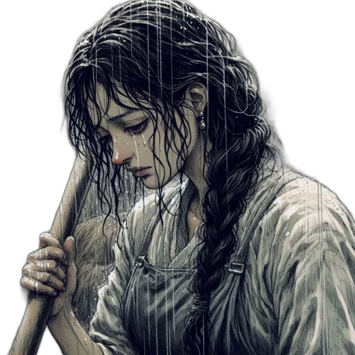 staff, sword, weapon, face, comic book art, photorealistic, fantasy art, concept art transparent PNG cut-out