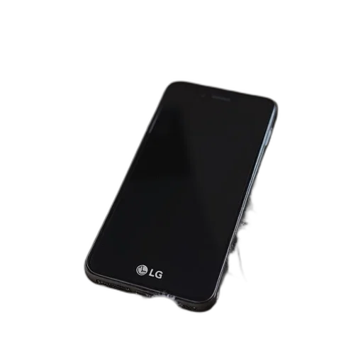 black, phone, small, screen, physical, buttons, lying, fluffy transparent PNG cut-out