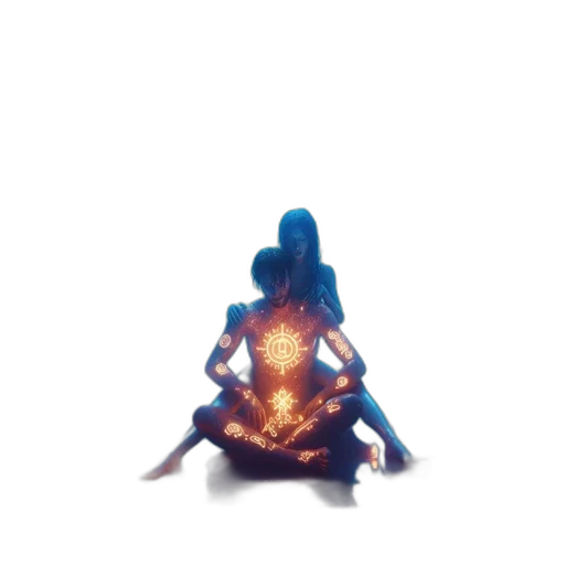 jewelry, creature, dress, jacket, concept art, 3d render, pixel art, neon lights transparent PNG cut-out