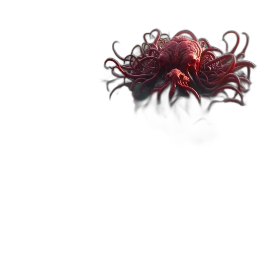 creature, hair, animal, crown, concept art, 3d render, photorealistic, fantasy art transparent PNG cut-out