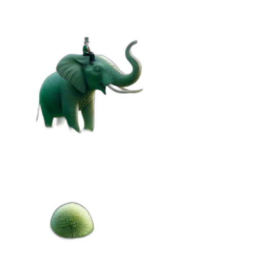 animal, umbrella, creature, hat, 3d render, concept art, photorealistic, pixel art transparent PNG cut-out