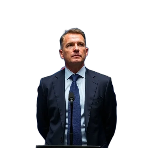 staff, jacket, face, animal, man, tie, standing, front transparent PNG cut-out