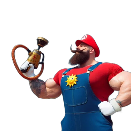 weapon, staff, bottle, crown, concept art, 3d render, photograph, features transparent PNG cut-out