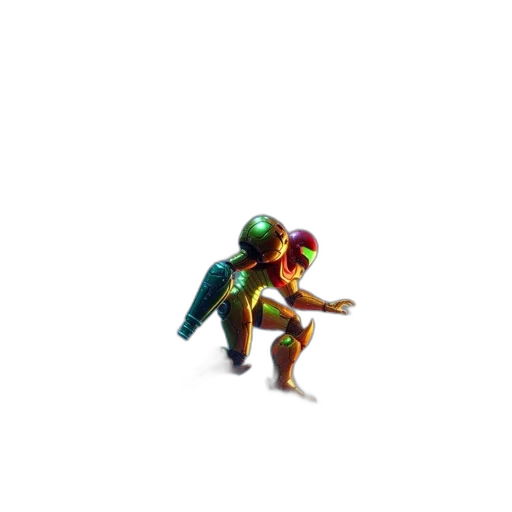 robot, creature, animal, dragon, pixel art, concept art, 3d render, fantasy art transparent PNG cut-out