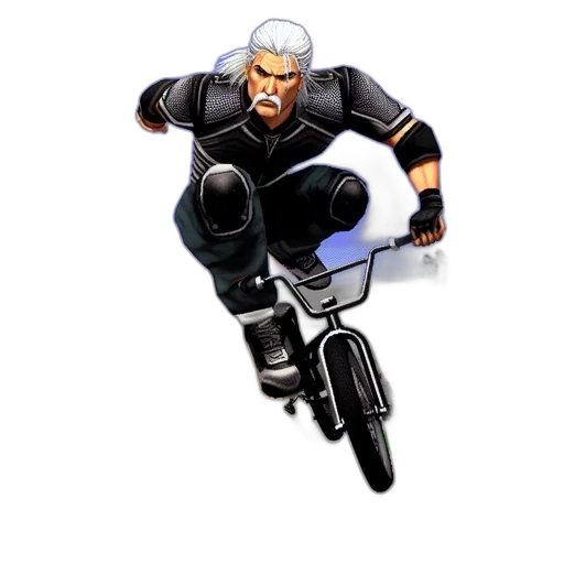 weapon, jacket, concept art, comic book art, pixel art, cartoon, athletic, man transparent PNG cut-out