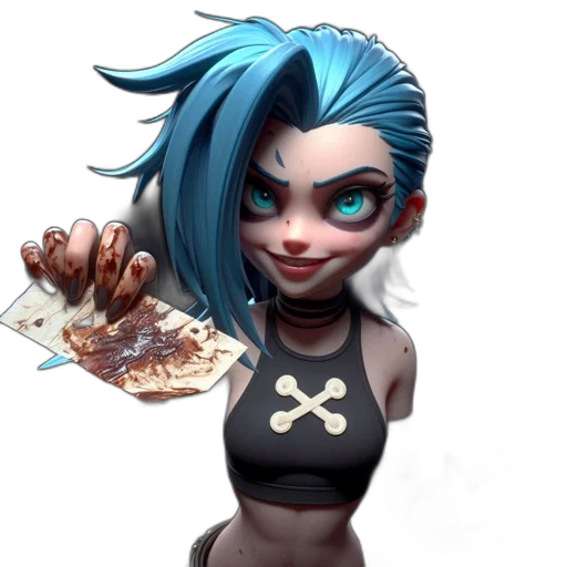 food, robot, concept art, fantasy art, comic book art, 3d render, blue, dark transparent PNG cut-out