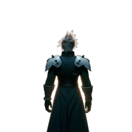 staff, robot, mask, sword, concept art, 3d render, pixel art, fantasy art transparent PNG cut-out