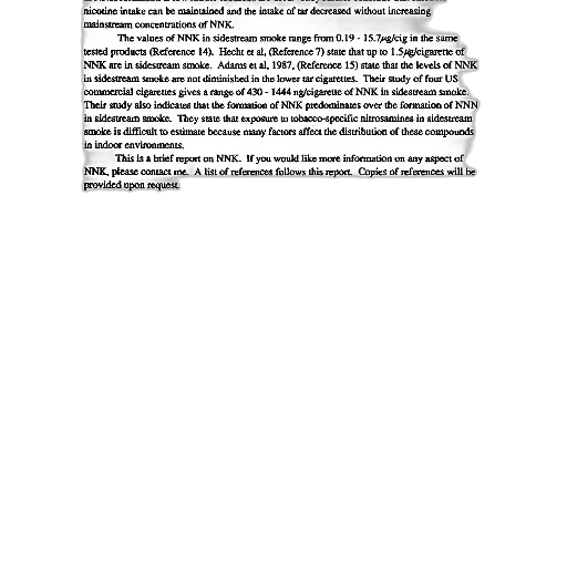 scientific, report, discussing, levels, nnk, sidestream, smoke, various transparent PNG cut-out