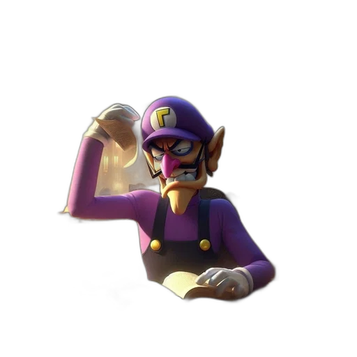 mask, weapon, creature, hat, 3d render, concept art, pixel art, vaporwave transparent PNG cut-out