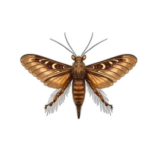 animal, creature, jewelry, staff, 3d render, photorealistic, concept art, golden transparent PNG cut-out