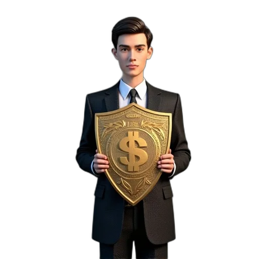 staff, jacket, weapon, 3d render transparent PNG cut-out