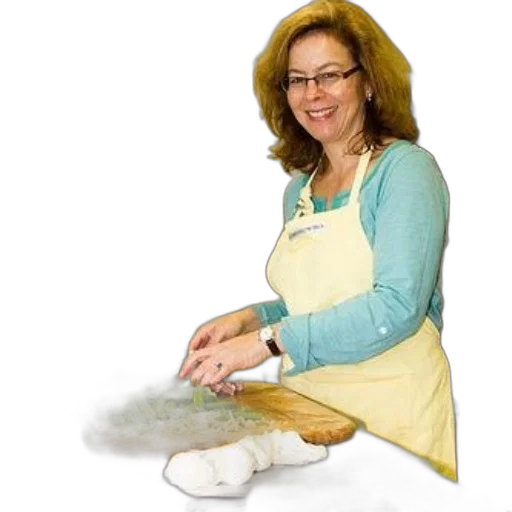 staff, fog, woman, kitchen, wearing, apron, cutting, vegetables transparent PNG cut-out