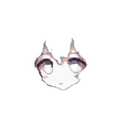 mask, face, creature, staff, pixel art, anime, 3d render, watercolor transparent PNG cut-out