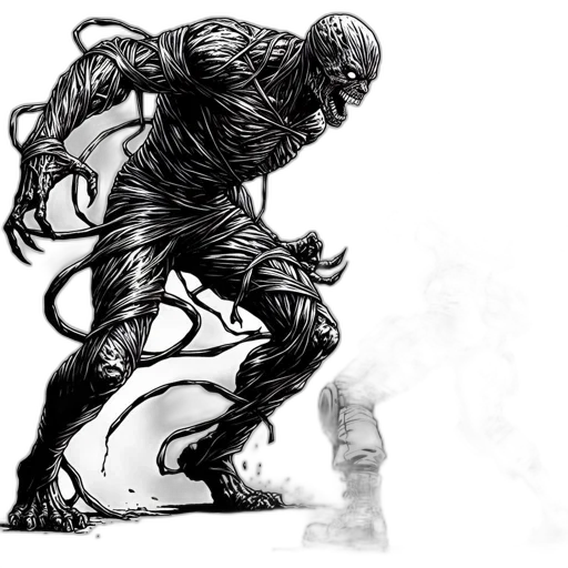 creature, dragon, animal, concept art, comic book art, fantasy art, pencil sketch, intense transparent PNG cut-out