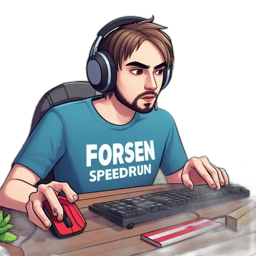 staff, pixel art, concept art, cartoon, fantasy art, forest, man, wearing transparent PNG cut-out