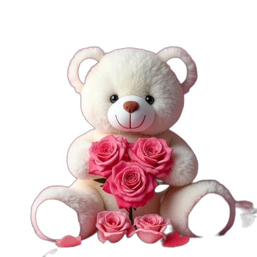 flower, 3d render, photorealistic, cute transparent PNG cut-out