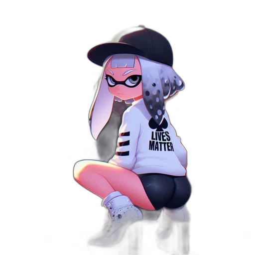 jacket, hat, dress, mask, concept art, 3d render, pixel art, cartoon transparent PNG cut-out
