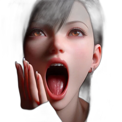face, creature, robot, mask, photorealistic, 3d render, concept art, fantasy art transparent PNG cut-out