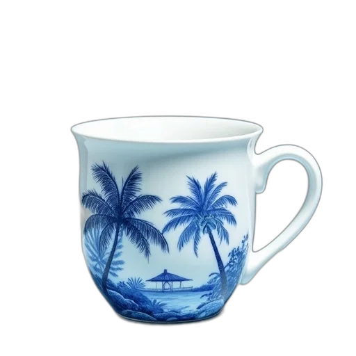 photorealistic, vaporwave, 3d render, blue transparent PNG cut-out