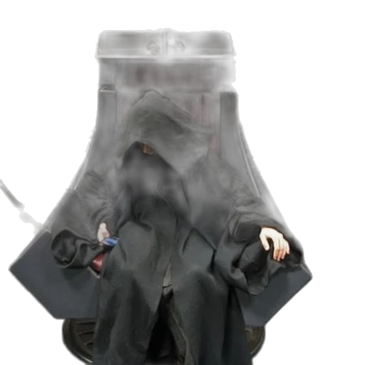 jacket, dress, mask, umbrella, 3d render, concept art, cyberpunk, person transparent PNG cut-out