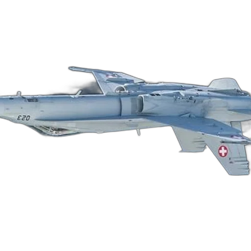 3d render, concept art, swiss, air, force, fighter, jet, soars transparent PNG cut-out