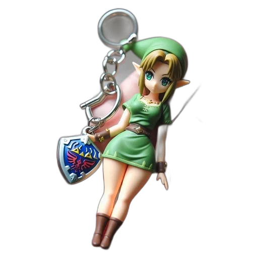 jewelry, staff, weapon, 3d render, concept art, keychain, elf, figure transparent PNG cut-out