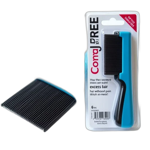 hair, product, image, comb, brand, name, nitfree, tagline transparent PNG cut-out