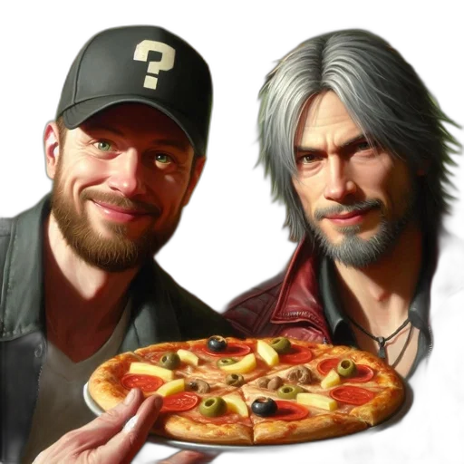 food, jacket, concept art, photorealistic, 3d render, pixel art, two, contrasting transparent PNG cut-out