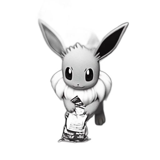 animal, creature, staff, dragon, concept art, pixel art, 3d render, cartoon transparent PNG cut-out