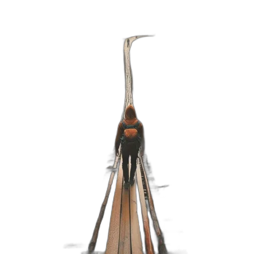sword, hair, staff, weapon, concept art, 3d render, fantasy art, watercolor transparent PNG cut-out