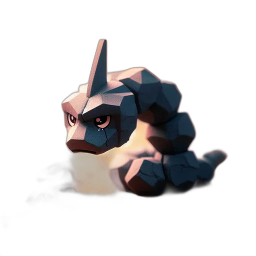 creature, dragon, animal, weapon, concept art, pixel art, 3d render, fantasy art transparent PNG cut-out