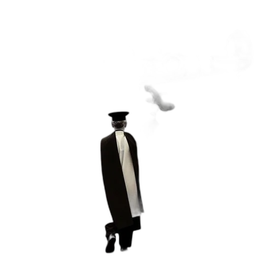 staff, hat, umbrella, robot, concept art, pixel art, 3d render, photorealistic transparent PNG cut-out