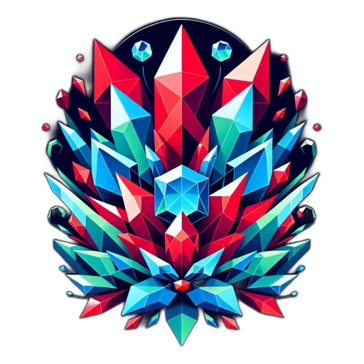crown, jewelry, flower, umbrella, pixel art, fantasy art, concept art, 3d render transparent PNG cut-out