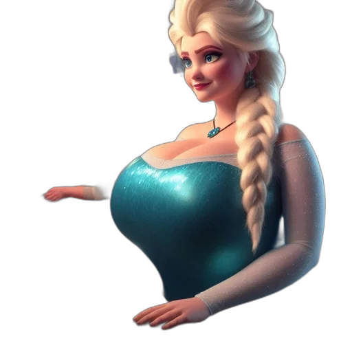 dress, dragon, fantasy art, concept art, 3d render, pixel art, blue, dimly transparent PNG cut-out