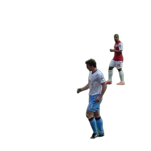 shoes, staff, 3d render, pixel art, concept art, soccer, player, white transparent PNG cut-out