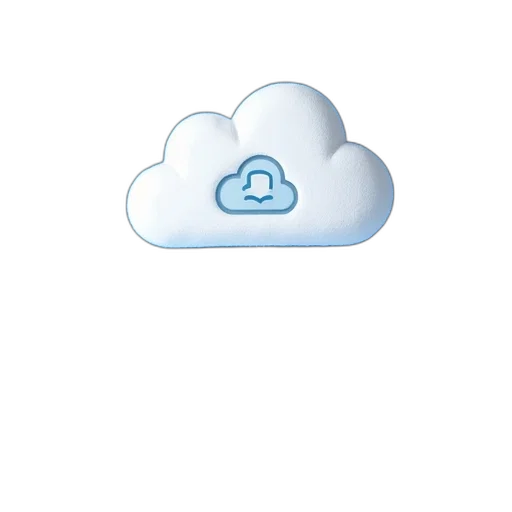 hat, 3d render, blue, microsoft, service, 2015, essential, cloud transparent PNG cut-out