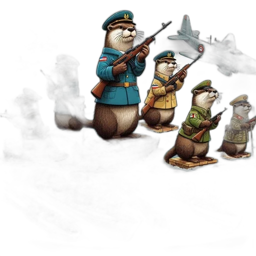staff, concept art, fantasy art, pixel art, 3d render, snow, fog, otters transparent PNG cut-out