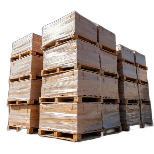 furniture, building, food, 3d render, earth tones, stack, wooden, pallets transparent PNG cut-out