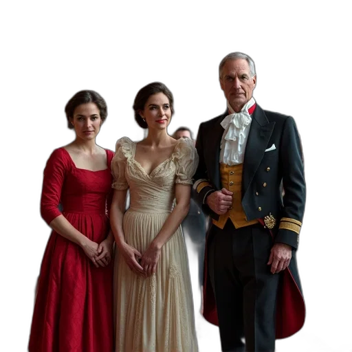 dress, staff, crown, duke, duchess, cambridge, meet, members transparent PNG cut-out