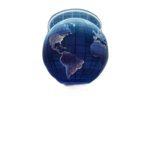 jewelry, staff, robot, 3d render, vaporwave, pixel art, concept art, outer space transparent PNG cut-out