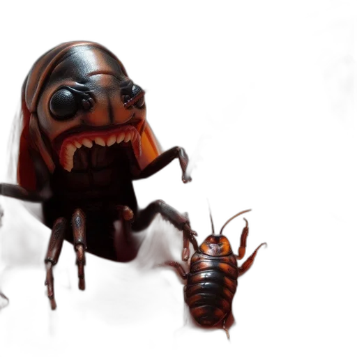 creature, robot, mask, animal, concept art, 3d render, fantasy art, photorealistic transparent PNG cut-out