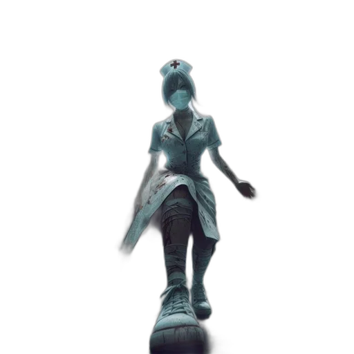 staff, robot, sword, jewelry, 3d render, concept art, vaporwave, fantasy art transparent PNG cut-out