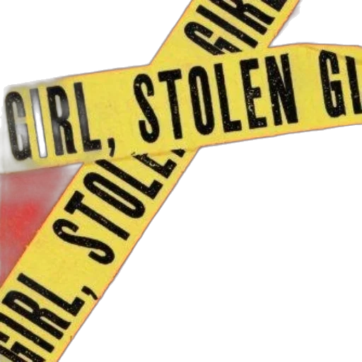 book, cover, title, girl, stolen, bold, yellow, text transparent PNG cut-out