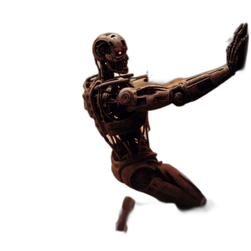 robot, weapon, creature, 3d render, concept art, comic book art, photorealistic, large transparent PNG cut-out