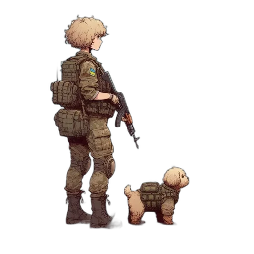 weapon, animal, staff, creature, pixel art, concept art, 3d render, watercolor transparent PNG cut-out