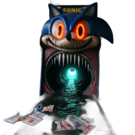 mask, robot, creature, animal, concept art, 3d render, cyberpunk, vaporwave transparent PNG cut-out