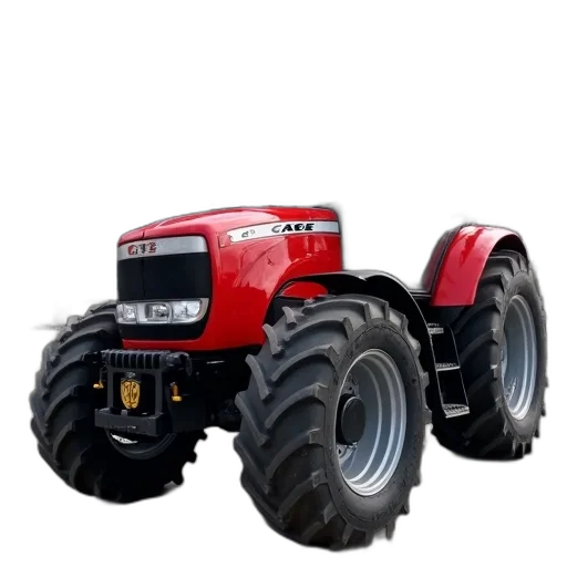 car, animal, robot, 3d render, photorealistic, concept art, red, tractor transparent PNG cut-out