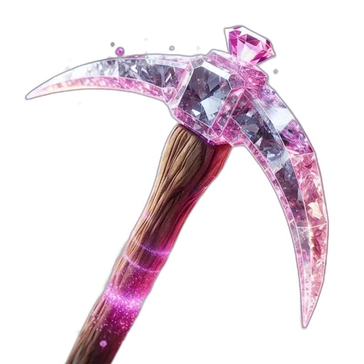 weapon, sword, staff, umbrella, vaporwave, fantasy art, 3d render, cyberpunk transparent PNG cut-out