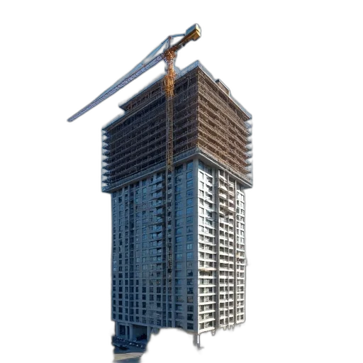 building, robot, weapon, furniture, 3d render, concept art, photorealistic, cyberpunk transparent PNG cut-out