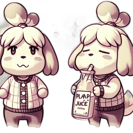 face, jacket, bottle, animal, concept art, pixel art, cartoon, watercolor transparent PNG cut-out